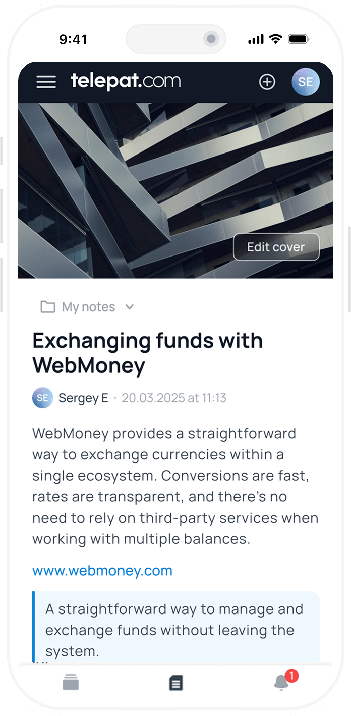 Webmoney — Universal Payment System